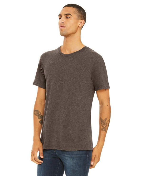 Bella+Canvas 3413 - Remera Unisex de tres materiales manga corta