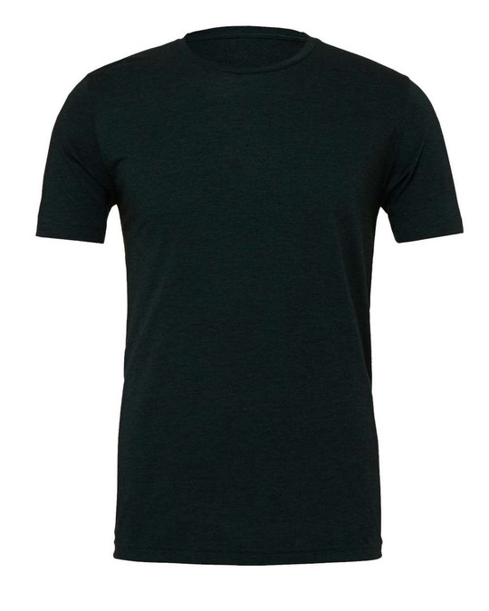 Bella+Canvas 3413 - Remera Unisex de tres materiales manga corta