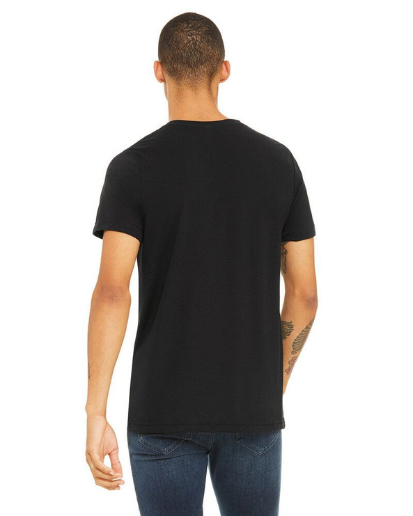Bella+Canvas 3413 - Remera Unisex de tres materiales manga corta