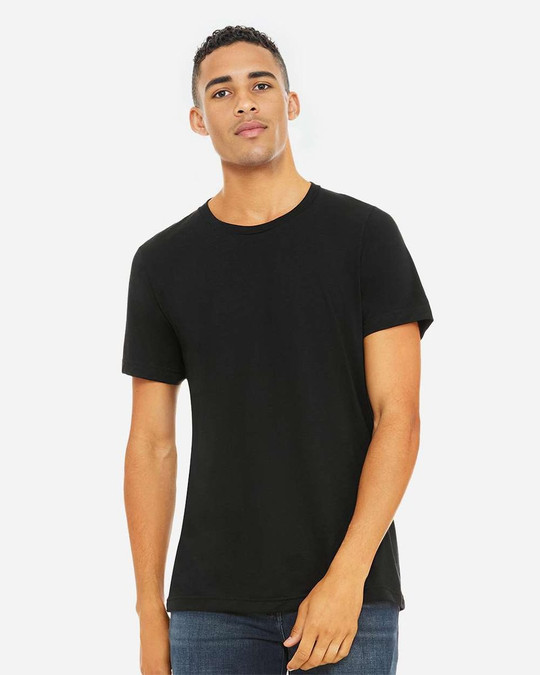 Bella+Canvas 3413 - Remera Unisex de tres materiales manga corta