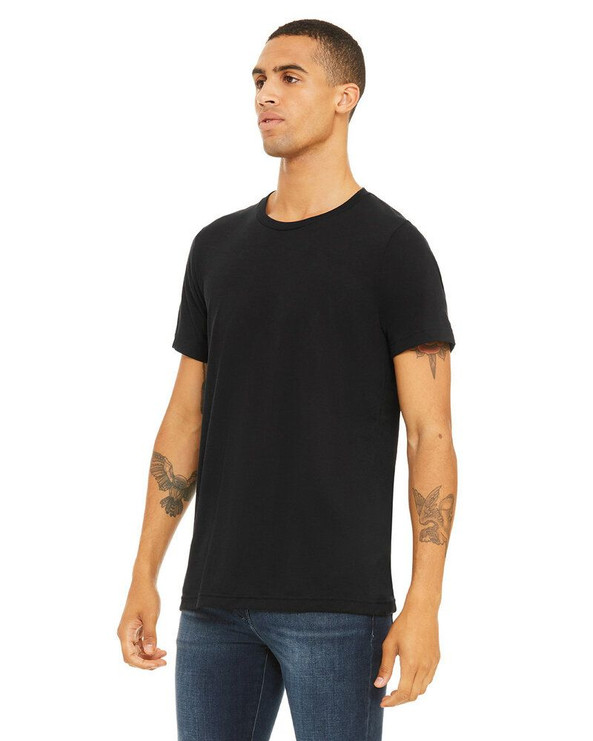 Bella+Canvas 3413 - Remera Unisex de tres materiales manga corta