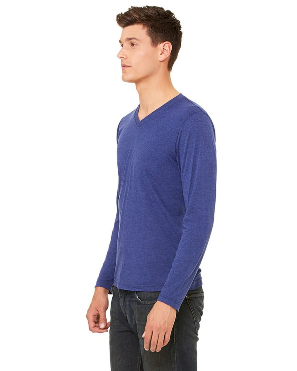 Bella+Canvas 3425 - Long Sleeve V-Neck T-Shirt