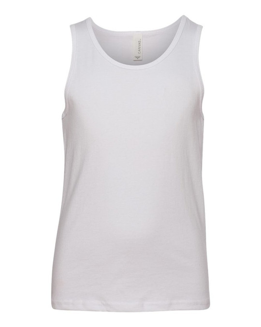 Bella+Canvas 3480Y - Musculosa jersey para jóvenes