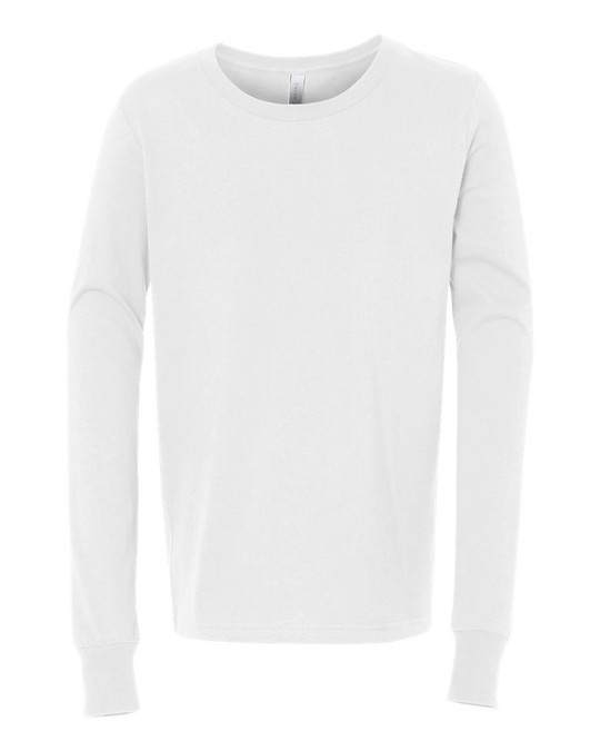 Bella+Canvas 3501Y - Youth Jersey Long Sleeve T-Shirt