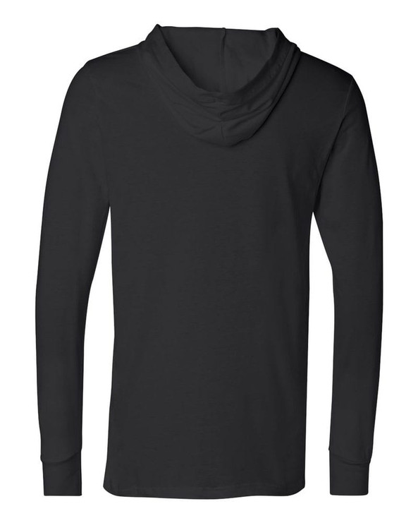 Bella+Canvas 3512 - Unisex Long Sleeve Jersey Hooded T-Shirt