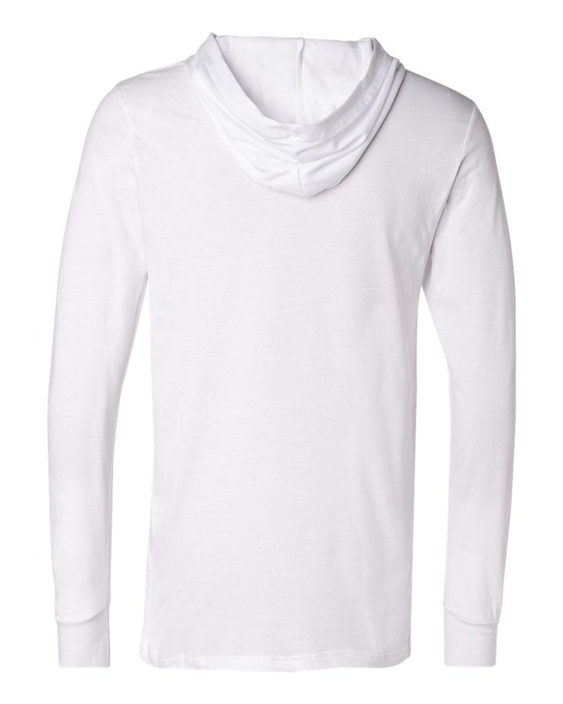 Bella+Canvas 3512 - Unisex Long Sleeve Jersey Hooded T-Shirt