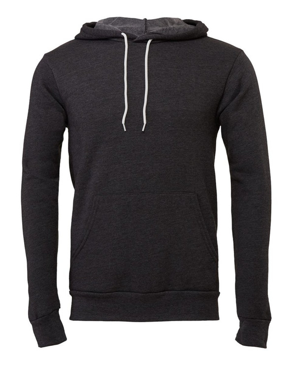 Bella+Canvas 3719 - Unisex Poly-Cotton Fleece Pullover Hoodie