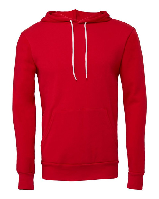 Bella+Canvas 3719 - Sudadera con capucha y forro polar de polialgodón