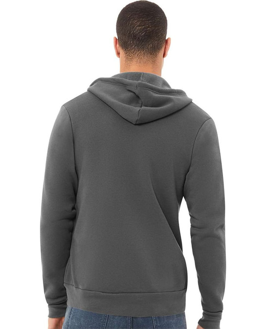 Bella+Canvas 3739 - Sweatshirt à capuche unisexe à fermeture intégrale