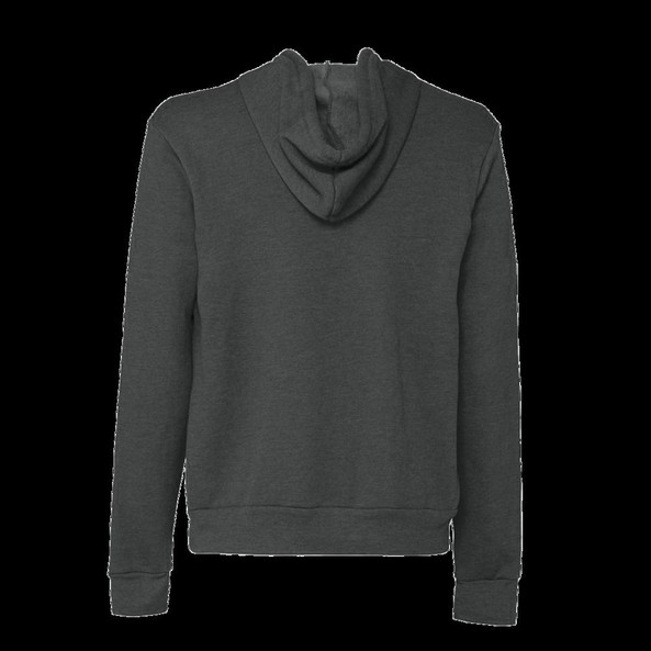 Bella+Canvas 3739 - Unisex Full-Zip Hooded Sweatshirt