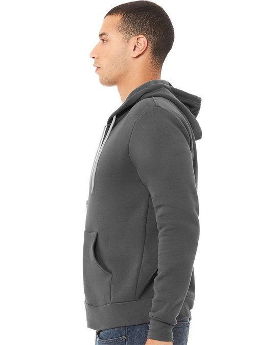 Bella+Canvas 3739 - Sweatshirt à capuche unisexe à fermeture intégrale