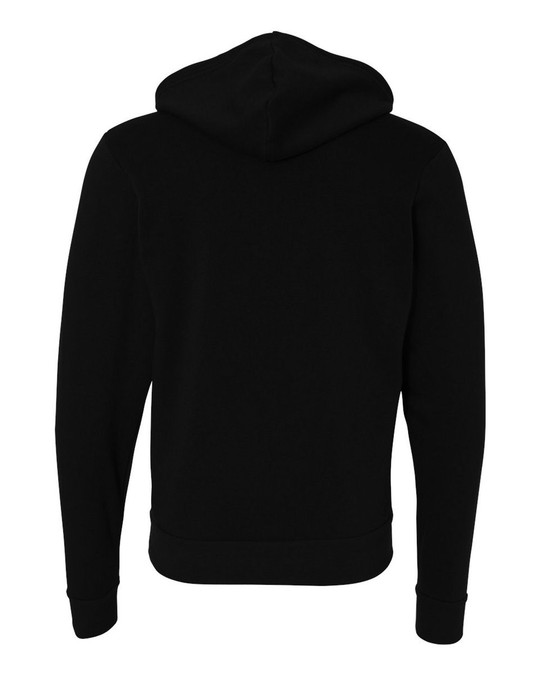 Bella+Canvas 3739 - Sweatshirt à capuche unisexe à fermeture intégrale