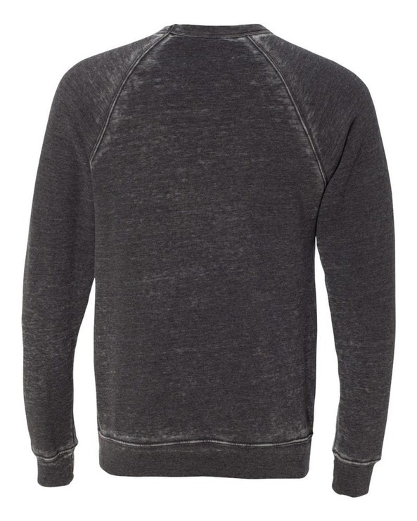 Bella+Canvas 3901 - Sudadera unisex de forro polar con cuello redondo