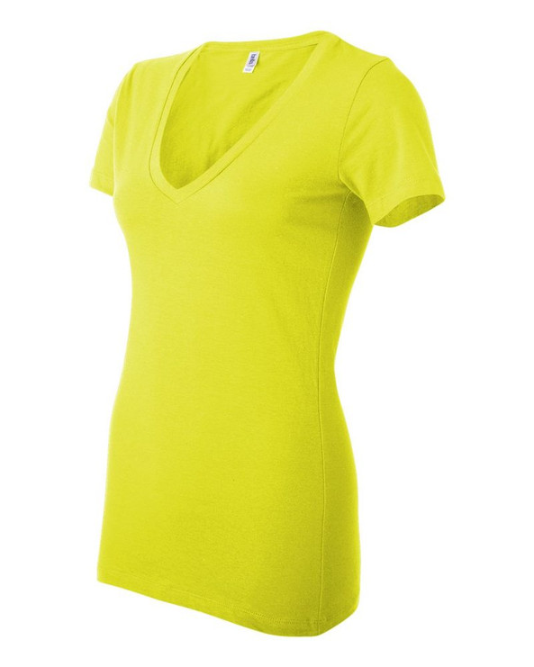 Bella+Canvas 6035 - Deep V-Neck Jersey T-Shirt