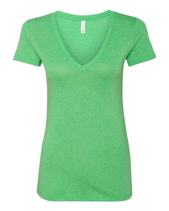 Bella+Canvas 8435 - Ladies' Triblend Deep V-Neck T-Shirt