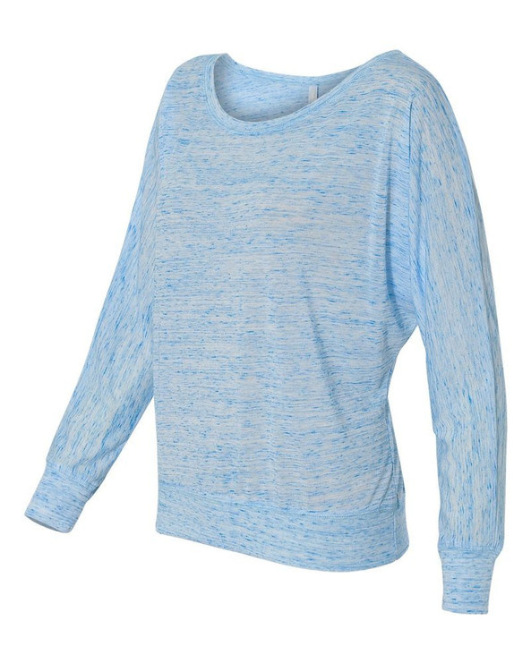 Bella+Canvas 8850 - Ladies' Flowy Off Shoulder Long Sleeve Shirt