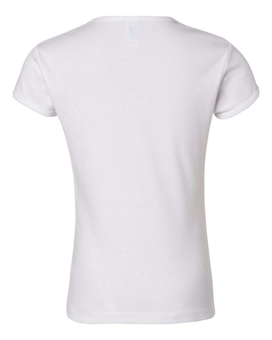 Bella+Canvas 9001 - Camiseta de Cuello Redondo de Manga Corta de Bebé para Niñas