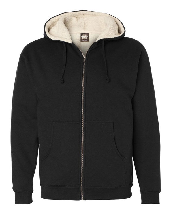 Independent Trading Co. EXP40SHZ - Sherpa Lined Full-Zip Hooded Sweatshirt