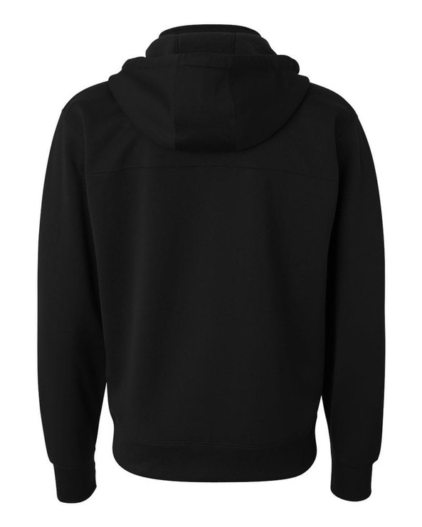 Independent Trading Co. EXP80PTZ - Poly-Tech Hooded Full-Zip Sweatshirt