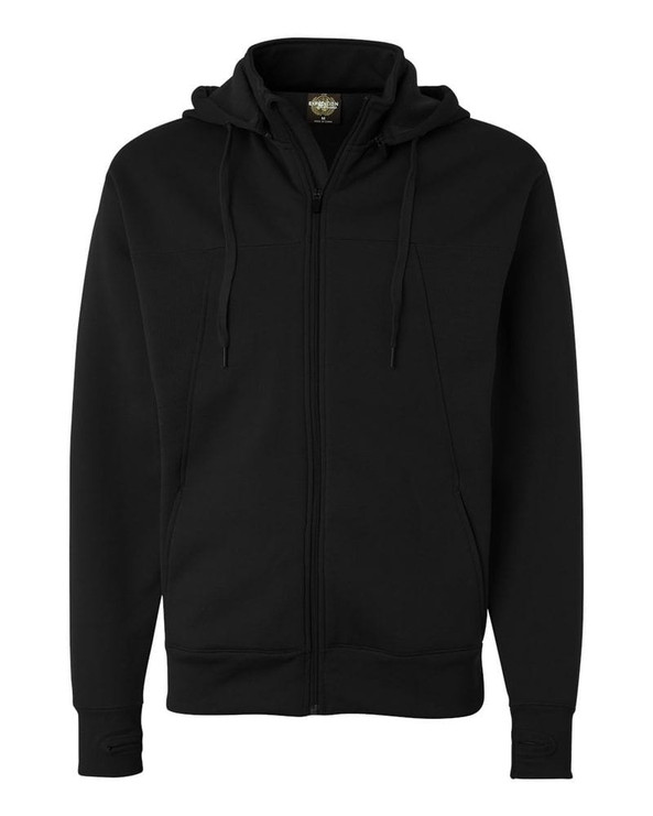 Independent Trading Co. EXP80PTZ - Poly-Tech Hooded Full-Zip Sweatshirt