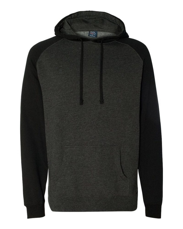 Independent Trading Co. IND40RP - Raglan Hooded Pullover