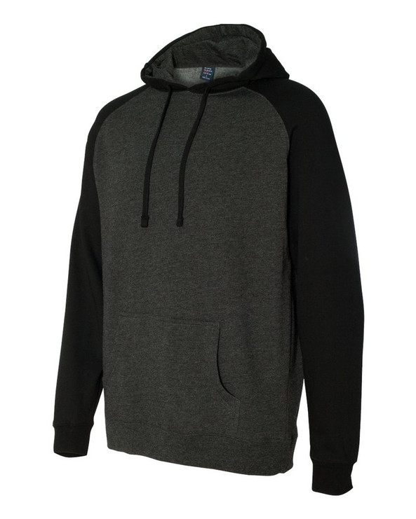 Independent Trading Co. IND40RP - Raglan Hooded Pullover
