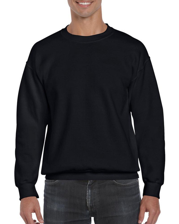 Gildan 12000 - Sudadera con cuello redondo DryBlend