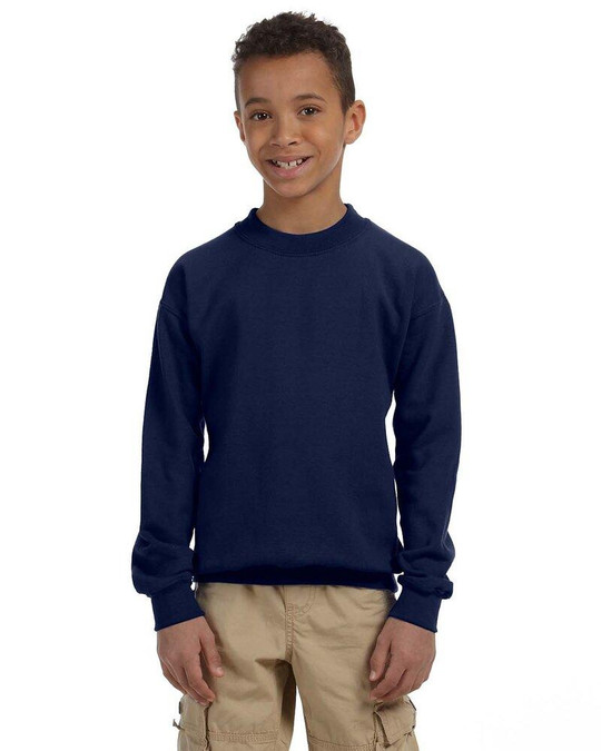 Gildan 18000B - Sweatshirt à col roulé pour jeunes en mélange épais