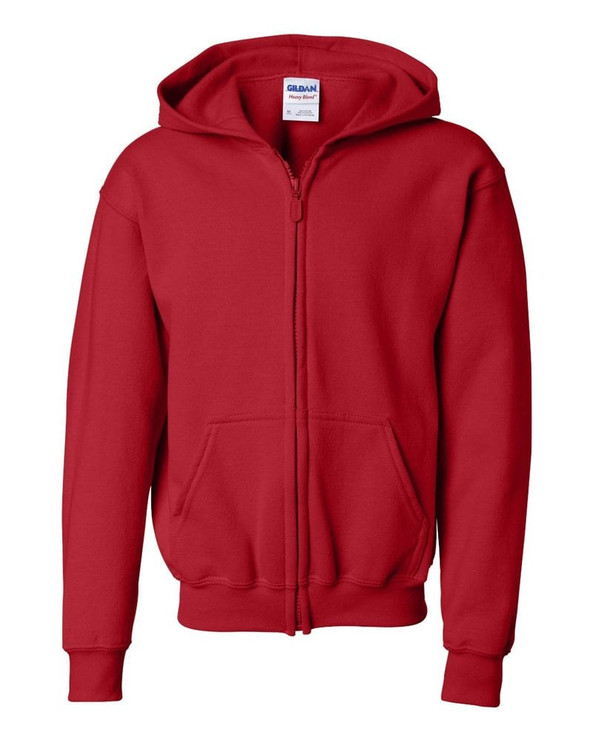Gildan 18600B - Heavy Blend™ Youth Full-Zip Hooded Sweatshirt