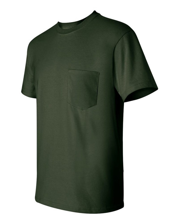 Gildan 2300 - Venta al por mayor de remera Ultra Cotton con bolsilllo