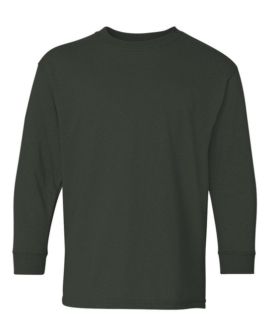 Gildan 5400B - Remera manga larga Heavy Cotton para jóvenes