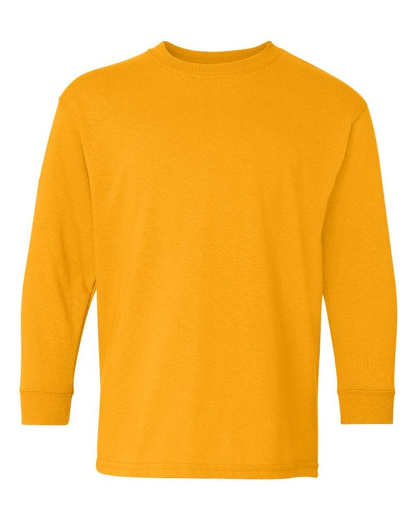 Gildan 5400B - Remera manga larga Heavy Cotton para jóvenes 