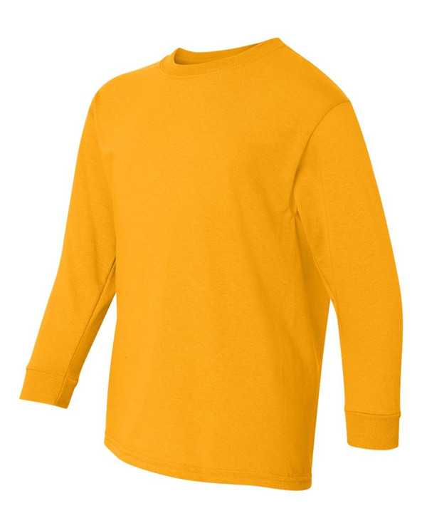Gildan 5400B - Remera manga larga Heavy Cotton para jóvenes 
