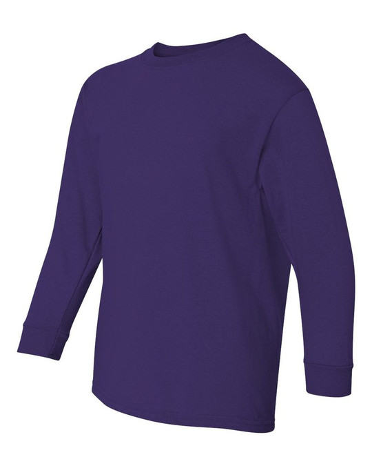 Gildan 5400B - Remera manga larga Heavy Cotton para jóvenes