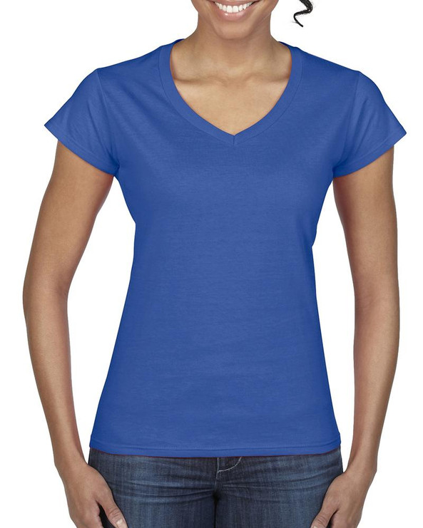 Gildan 64V00L - Softstyle Ladies' V-Neck Tee