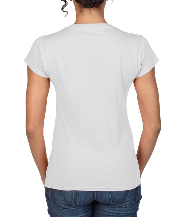 Gildan 64V00L - Softstyle Ladies' V-Neck Tee