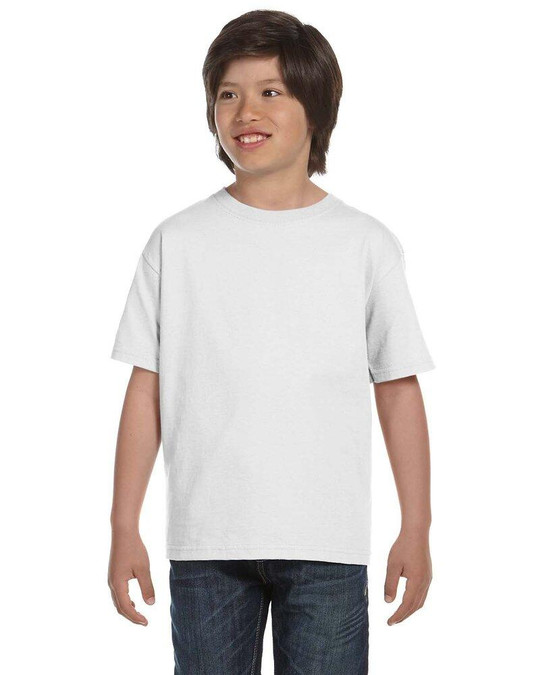 Gildan 8000B - Remeras para jóvenes DryBlend 50/50