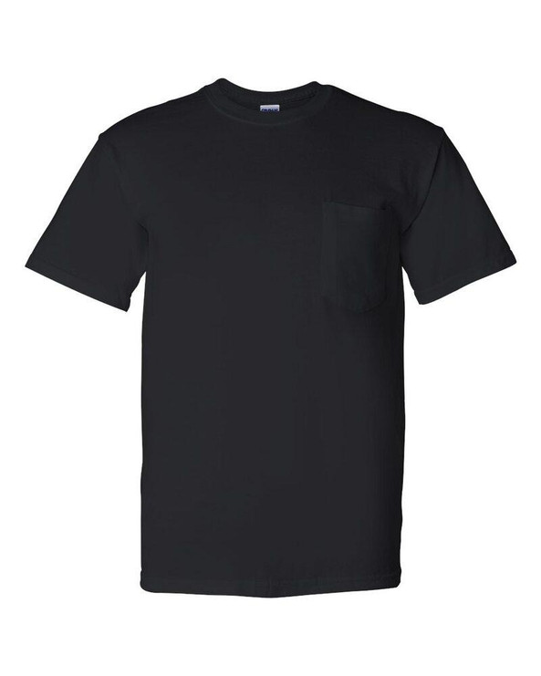 Gildan 8300 - Venta al por mayor de remera DryBlend 50/50 con bolsillo 