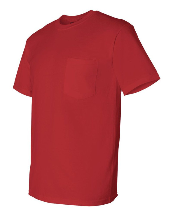 Gildan 8300 - Venta al por mayor de remera DryBlend 50/50 con bolsillo 