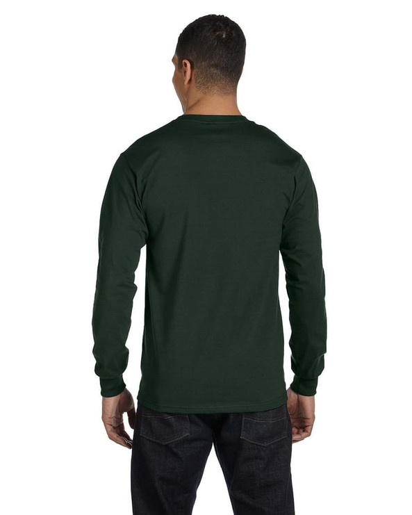 Hanes 5186 - Beefy-T® de manga larga