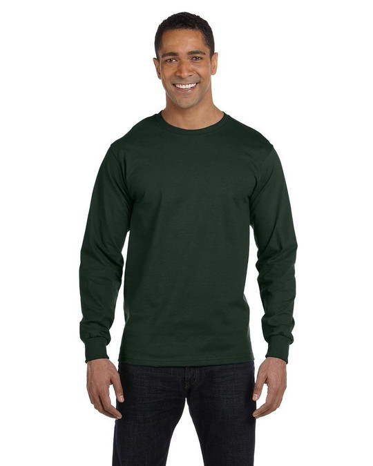 Hanes 5186 - Beefy-T® de manga larga