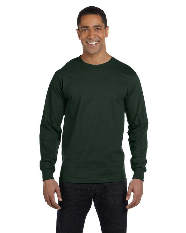 Hanes 5186 - Beefy-T® de manga larga