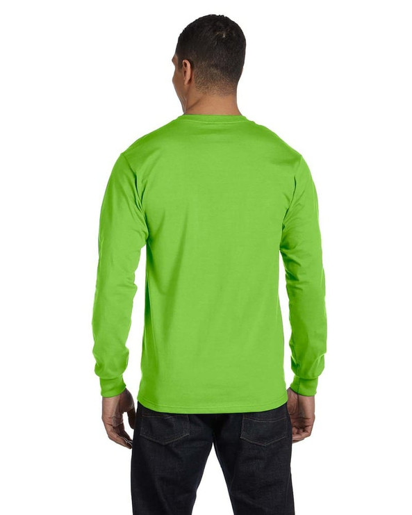 Hanes 5186 - Beefy-T® de manga larga
