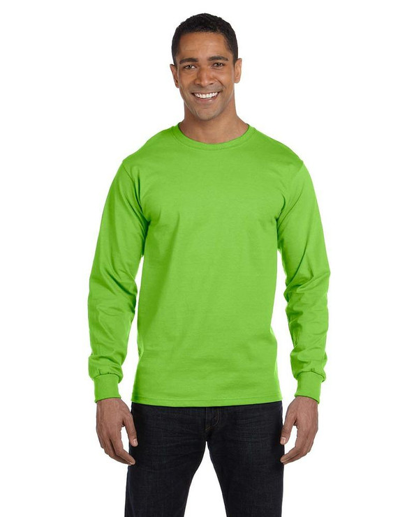 Hanes 5186 - Beefy-T® de manga larga