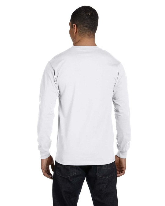 Hanes 5186 - Beefy-T® de manga larga