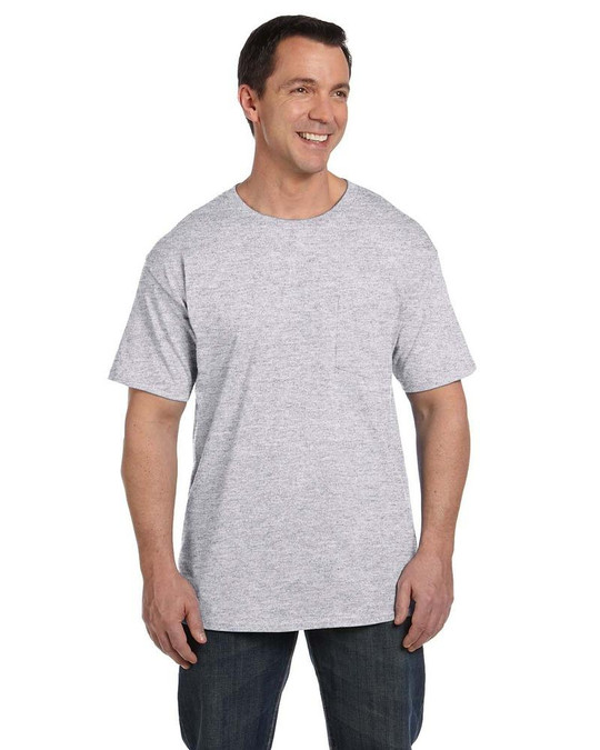Hanes 5190 - Beefy-T® with a Pocket