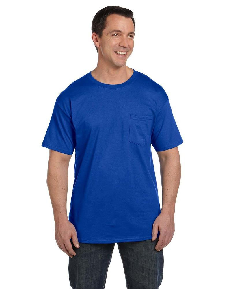 Hanes 5190 - Beefy-T® with a Pocket