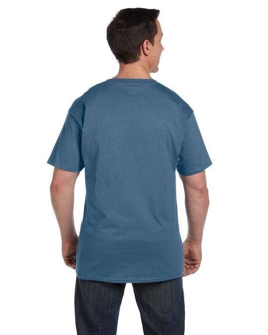 Hanes 5190 - Beefy-T® con bolsillo