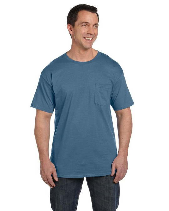 Hanes 5190 - Beefy-T® con bolsillo