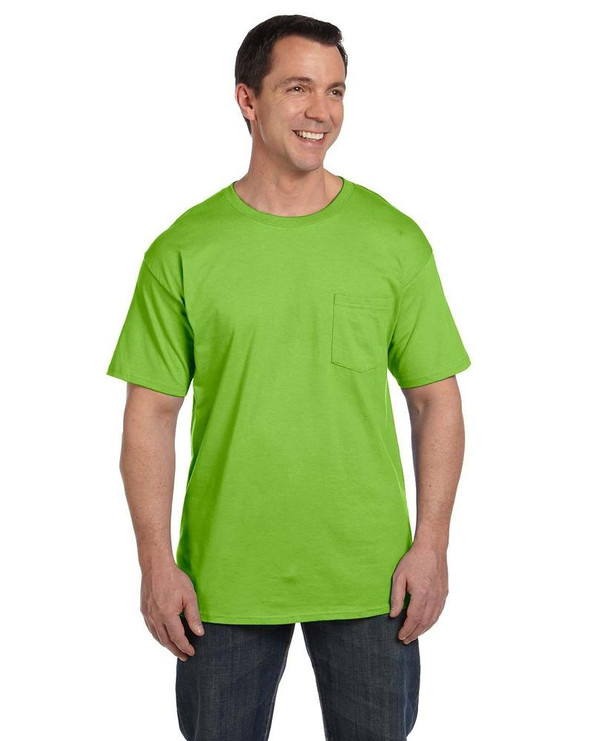 Hanes 5190 - Beefy-T® con bolsillo